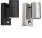 PIR Motion Sensor LED Wall Light – Stainless Steel, Waterproof IP44 Outdoor Lamp - Samanta Factory