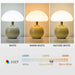 Modern LED Table Lamp – Dimmable Frosted Glass Shade - Samanta Factory