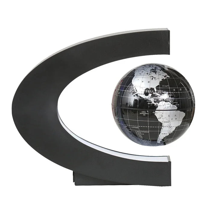 Magnetic Levitating Globe – 4-Inch Floating Earth with LED Light for Home & Office Decor