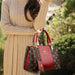 High-Quality PU Leather Handbag for Women – Animal Print Casual Tote, Versatile Fashion Bag - Samanta Factory