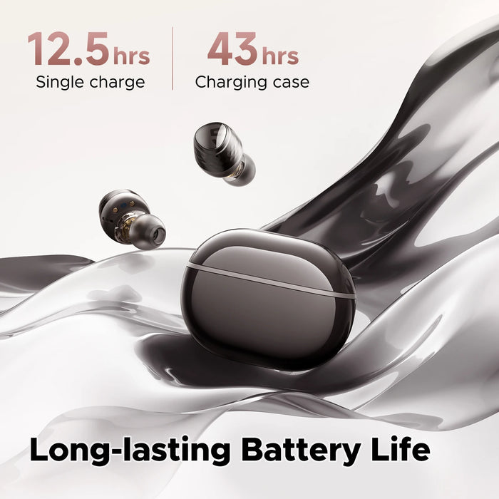Bluetooth Earbuds – Hi-Res Dual-Driver Audio & 43-Hour Battery Life