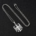 Eagle Pendant Necklace – Patriotic Unisex Chain SF