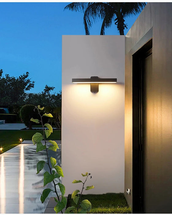 PIR Motion Sensor Wall Lamp – Rotatable, Waterproof IP65 Outdoor LED Light for Garden - Samanta Factory