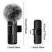 Xiaolo Wireless Lavalier Microphone – Plug & Play Mini Mic for iPhone, Android, Laptop - Samanta Factory