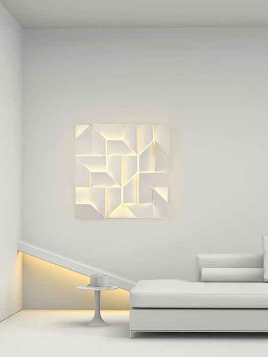 3D Art LED Wall Lamp – Dimmable Creative Sconce for Living Room, Bedroom & Hallway Samanta Factory