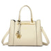 Women’s Tote Bag – Soft Microfiber Leather Casual Handbag with Zipper Closure - Samanta Factory