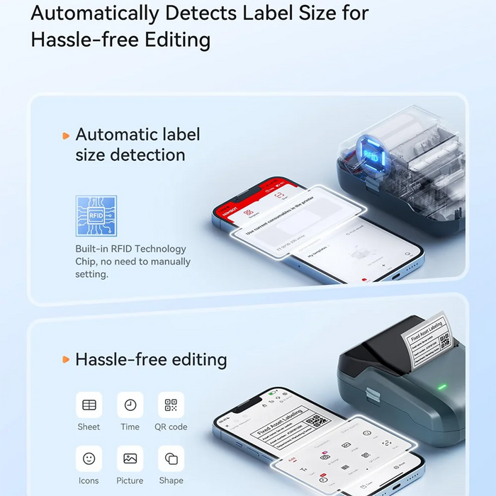 Thermal Label Maker – Bluetooth Portable Printing Samanta Factory