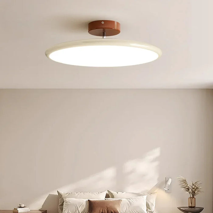 Round LED Ceiling Lamp – Modern Colorful Lighting for Bedrooms & Living Rooms - Samanta Factory