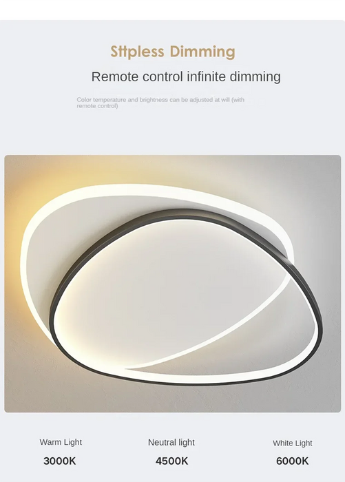 Modern Artistic Ceiling Light – Sculptural Design for Elegant Interior Ambience - Samanta Factory