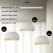 Nordic Wabi-Sabi 3-Lights Pendant Lamp – Minimalist E27 Hanging Ceiling Light for Dining & Living Rooms - Samanta Factory