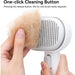 Deshedding Cat Brush – Gentle Grooming Tool for Long & Short-Haired Pets - Samanta Factory
