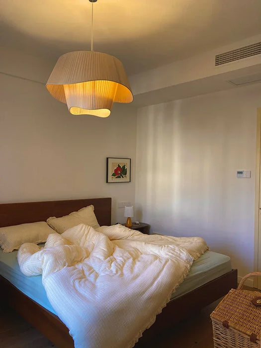 Fabric Pendant Light – Nordic Designer Style with Dimmable LED - Samanta Factory