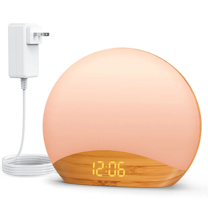 Sunrise Alarm Clock & Sound Machine – All-in-One Sleep Aid with Nature Sounds & Gentle Wake-Up Light