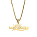 Custom Name Crown Necklace- Trendy Crown Name Necklace in Gold, Silver & Rose Gold SF