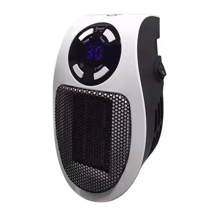 Mini Electric Space Heater – Adjustable Temperature & LED Display Samanta Factory