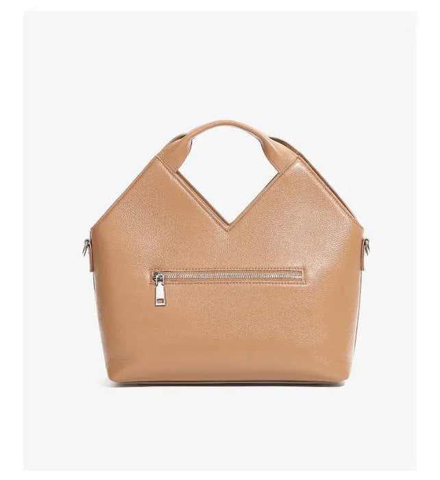 Cow Leather Shoulder Bag – Soft Satchel for Four Seasons SF