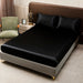 KISS NEST Satin Bed Sheet Set – Smooth 200TC Polyester, Twin to King Sizes - Samanta Factory