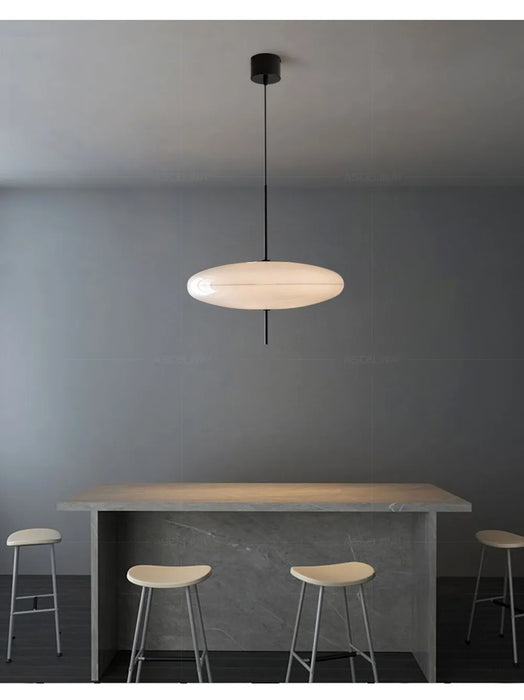 Modern Pendant Light – Flying Saucer Design with LED Illumination