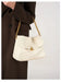 Leather Crossbody Bag - Vintage Soft Flap Style SF
