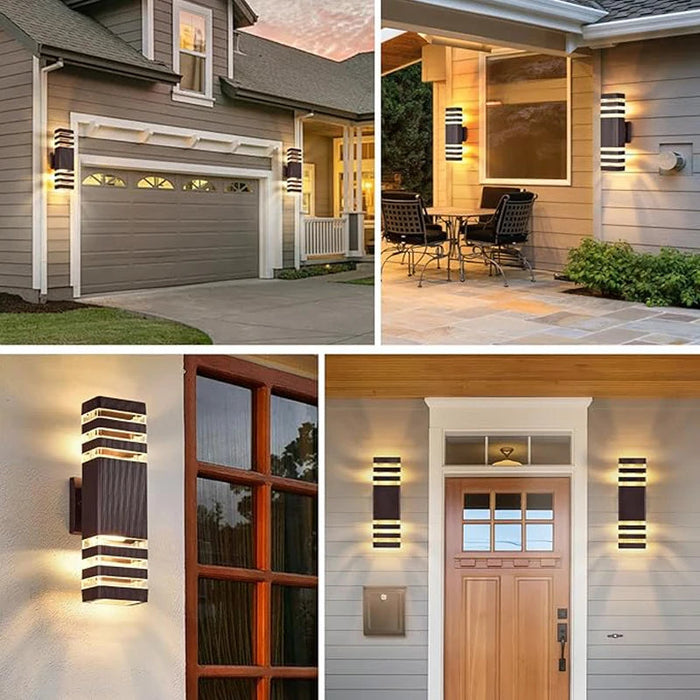 Outdoor LED Wall Light E27 Up Down – Waterproof IP65 Exterior Wall Sconce Lamp SF