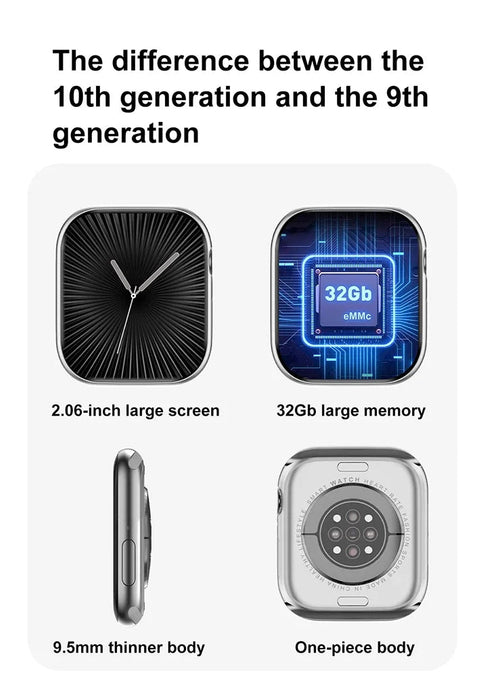 GPS Smart Watch with Health Tracking – AMOLED Display with Bluetooth Calling SF