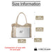 Genuine Leather Shoulder Bag – Elegant Casual Tote with Beading & Sequins for Women - Samanta Factory