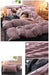 3-Piece Winter Velvet Duvet Cover Set – Soft Warm Fleece with Pillowcases, Twin to King Size" - Samanta Factory