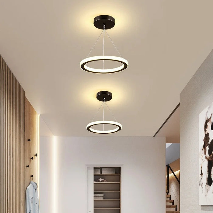 LED Dining Table Pendant Light – Dimmable Brightness & Color with Adjustable Height - Samanta Factory