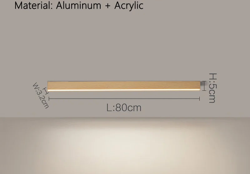 Modern LED Ceiling Light – Sleek Aluminum Design for Home Interiors - Samanta Factory