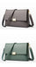 Women’s Genuine Leather Shoulder Bag – Square Ruched Handbag with Hasp Closure - Samanta Factory