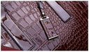 Luxury Crocodile Pattern Handbag – Large Capacity Vintage Women’s Leather Tote Shoulder Bag SF