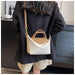 Compact Unisex Barrel-Shaped Crossbody Bag with Modern Flap Design - Samanta Factory