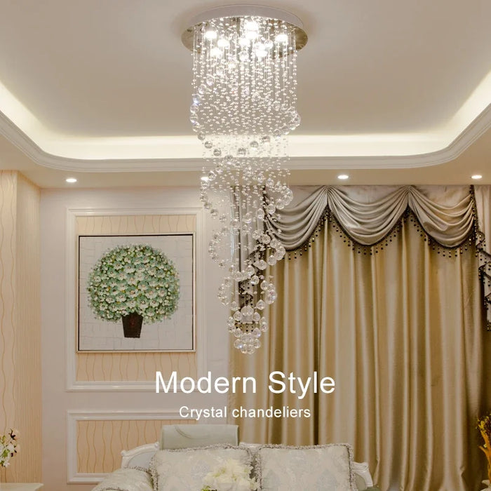 Modern LED Chandelier – Dimmable Flush Mount Ceiling Light
