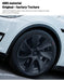 4PCS 19 Inch Cyclone Style Wheel Covers for Tesla Model Y (2020-2024) Right & Left Automobile Accessories Hubcaps Replacement - Samanta Factory