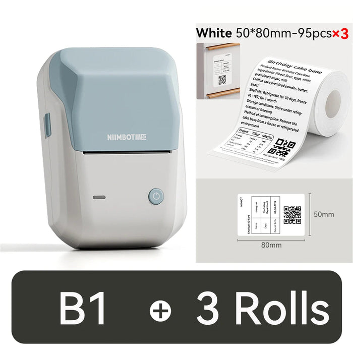 Thermal Label Maker – Bluetooth Portable Printing Samanta Factory