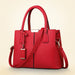 Ladies Large Tote Bag – Square Shoulder Bag, PU Leather Handbag & Crossbody for Women - Samanta Factory