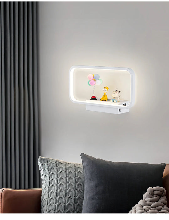 Modern Wall Light – Infinite Dimming LED for Bedroom & Living Room Ambience