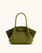 PU Leather Dumpling Shoulder Bag – Soft Fashion Tote with Hasp Closure for Women - Samanta Factory