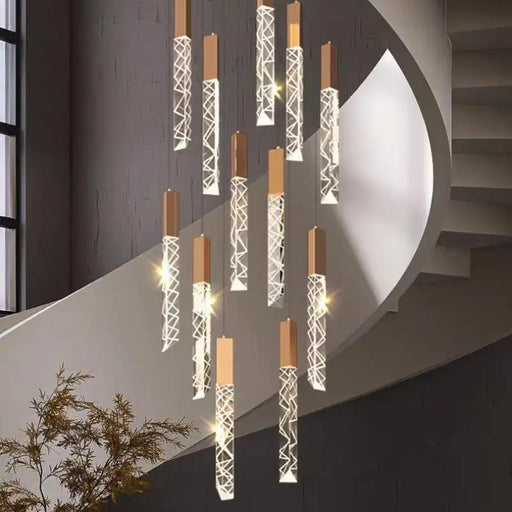"Modern pendant light with luminous acrylic shade and brushed aluminum finish – sleek LED hanging lamp for kitchen, dining room, or living space"

