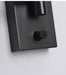 Modern Wall Lamp with Dimmable Switch – Rocker Arm Retractable LED Reading Light - Samanta Factory
