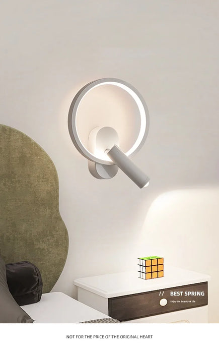 Nordic Style Rotatable Wall Lamp – 350° Adjustable Spot Light for Bedroom & Living Room Décor - Samanta Factory