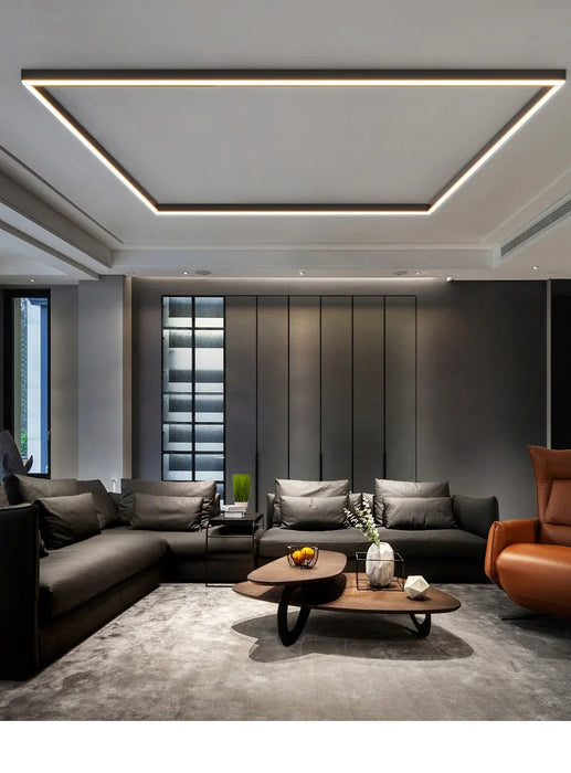 Modern LED Ceiling Light – Sleek Aluminum Design for Home Interiors - Samanta Factory