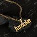 Custom Name Crown Necklace- Trendy Crown Name Necklace in Gold, Silver & Rose Gold SF