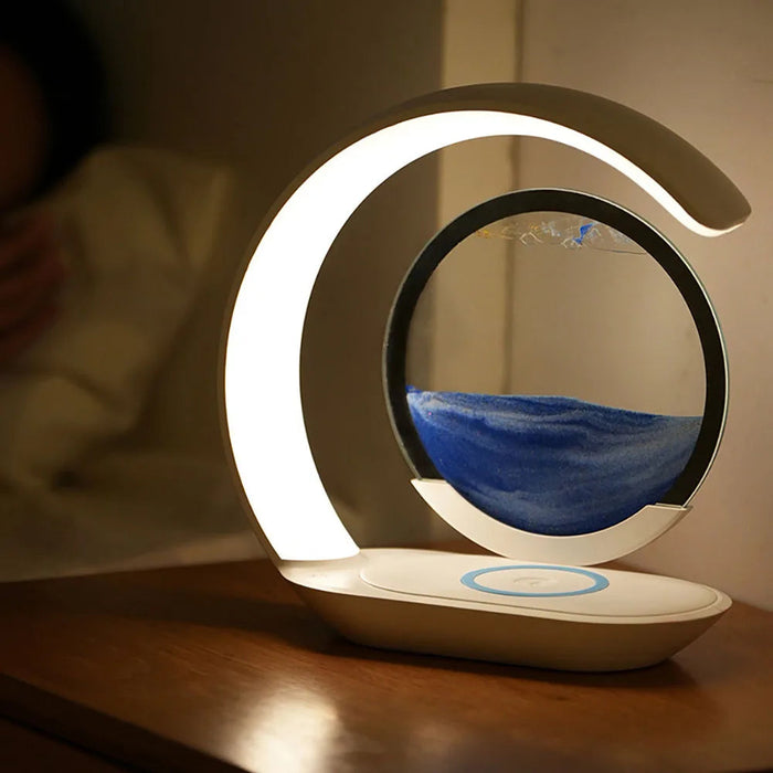 Smart Night Light – Wireless Charging & Adjustable Brightness SF