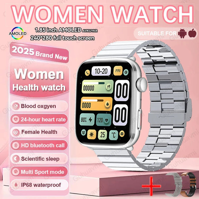 Women’s Smart Watch – AMOLED Health Tracking SF