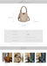 PU Leather Knitted Bucket Bag – Soft Casual Messenger Handbag for Women - Samanta Factory