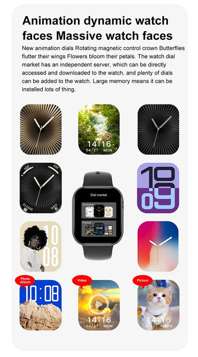 GPS Smart Watch with Health Tracking – AMOLED Display with Bluetooth Calling SF