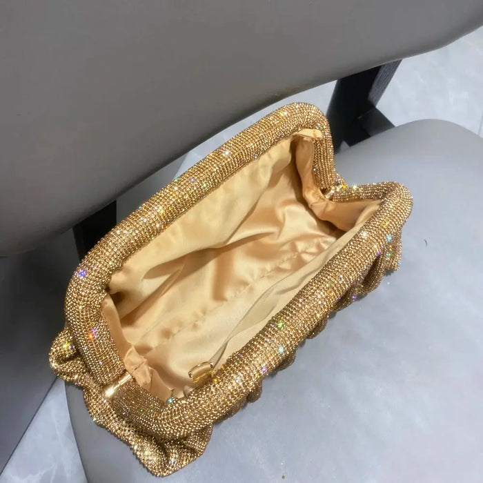 Metallic Clutch Bag – Shiny Casual for Women SF