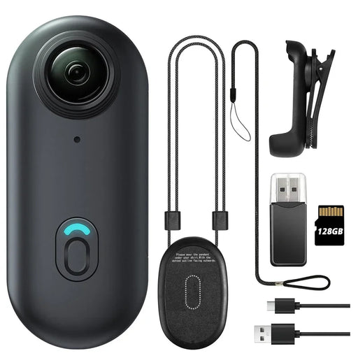 Mini wearable 1080P body camera with magnetic mount accessories