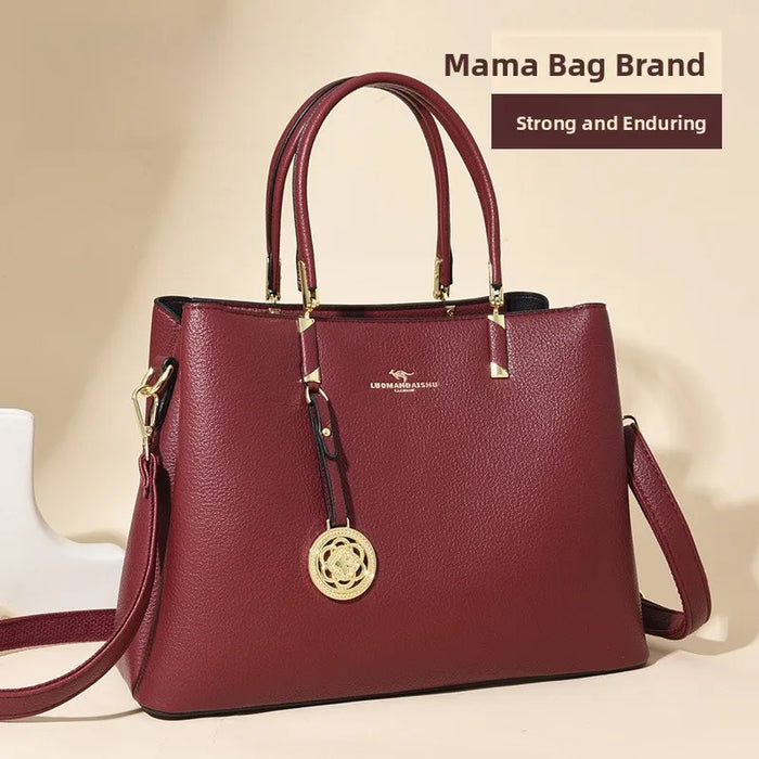 Elegant Commuter Tote Bag – Spacious Unisex Handbag with Detachable Strap - Samanta Factory